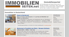 Desktop Screenshot of immobilienseiten.net